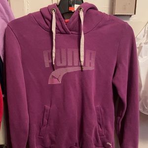 Purple puma sweater